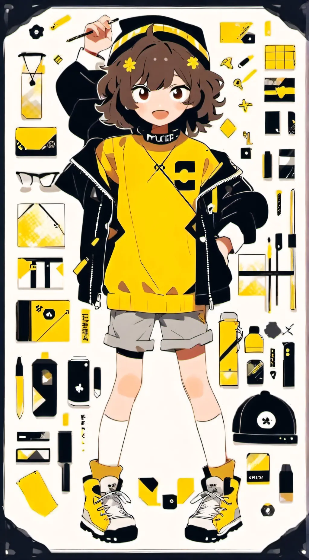 ai character: Yumi background