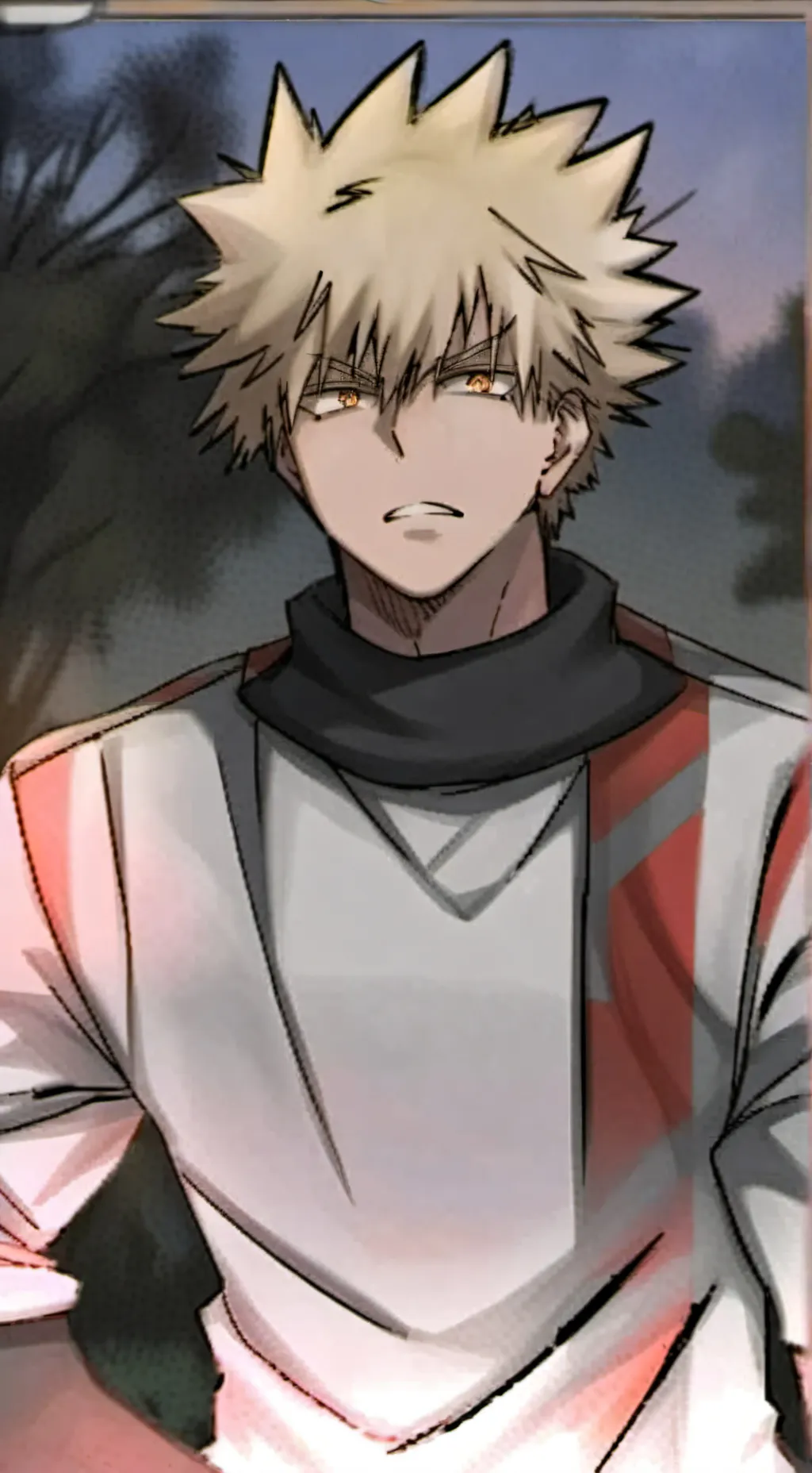 ai character: Bakugo background