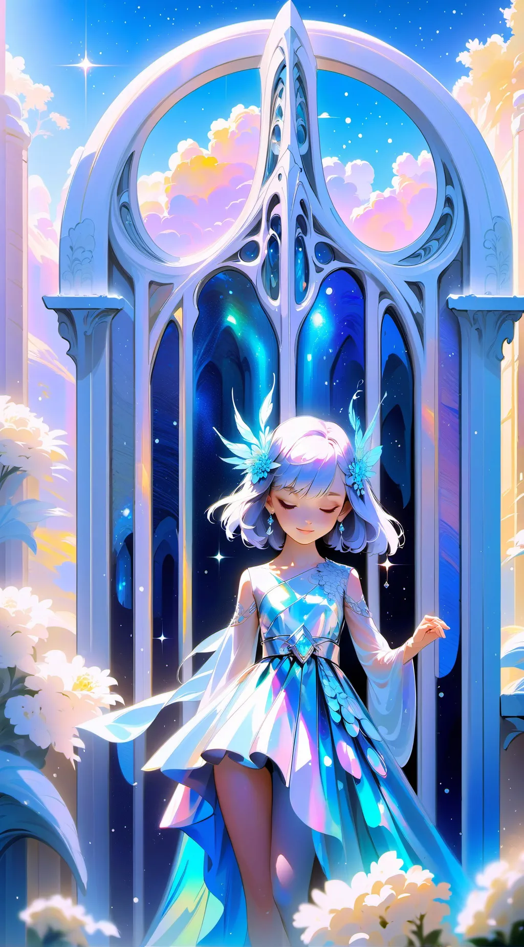 ai character: kny background