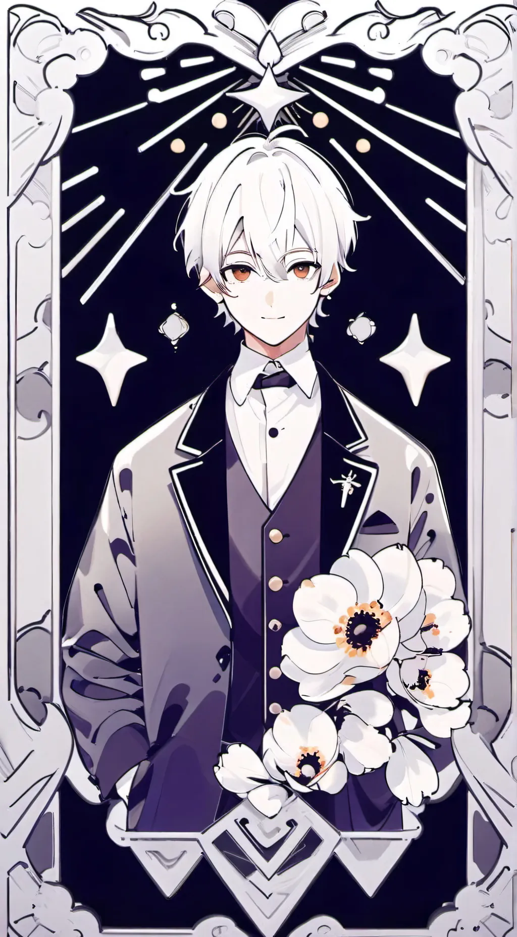 ai character: TU BULLING  background