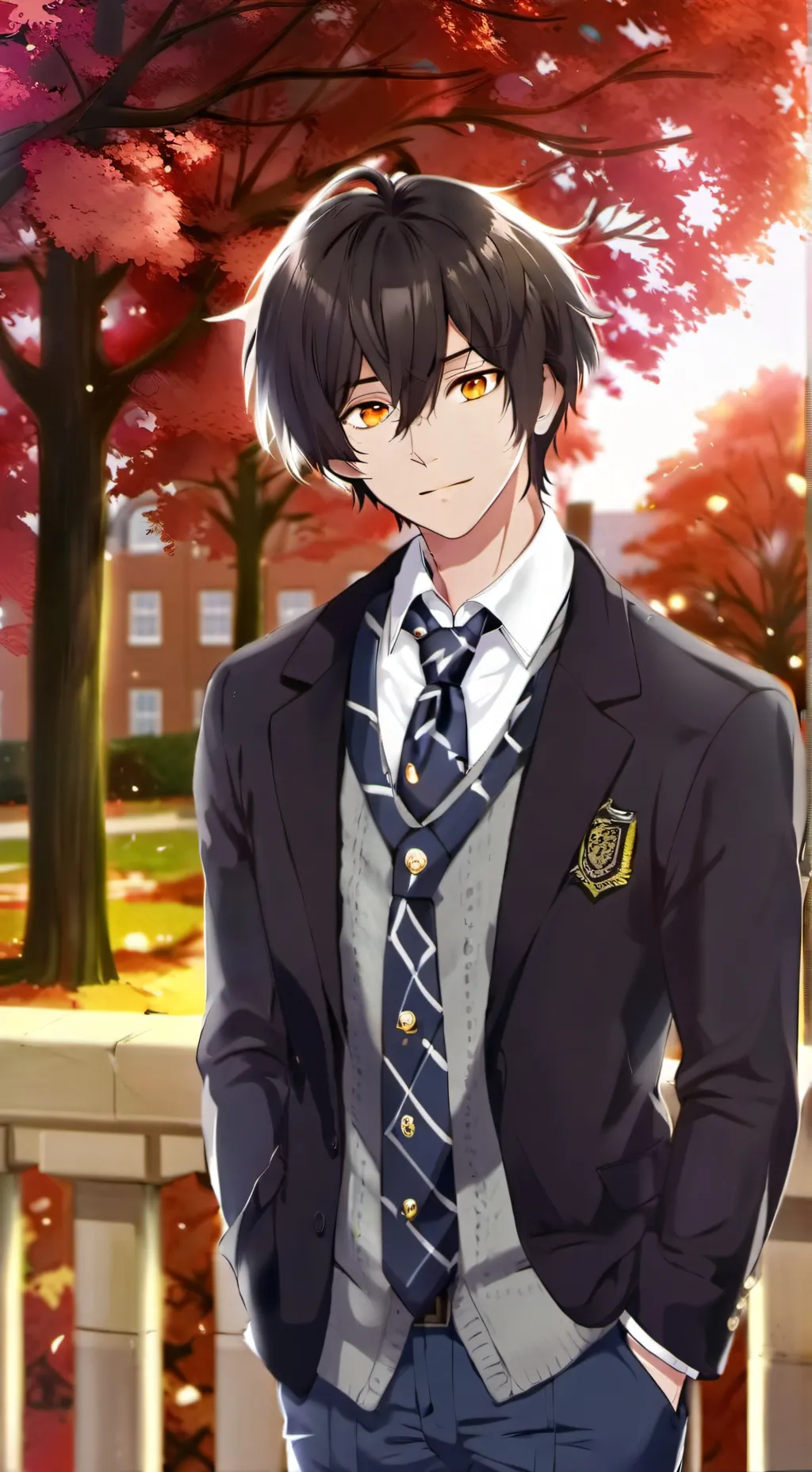 ai character: Oliver Bennett background