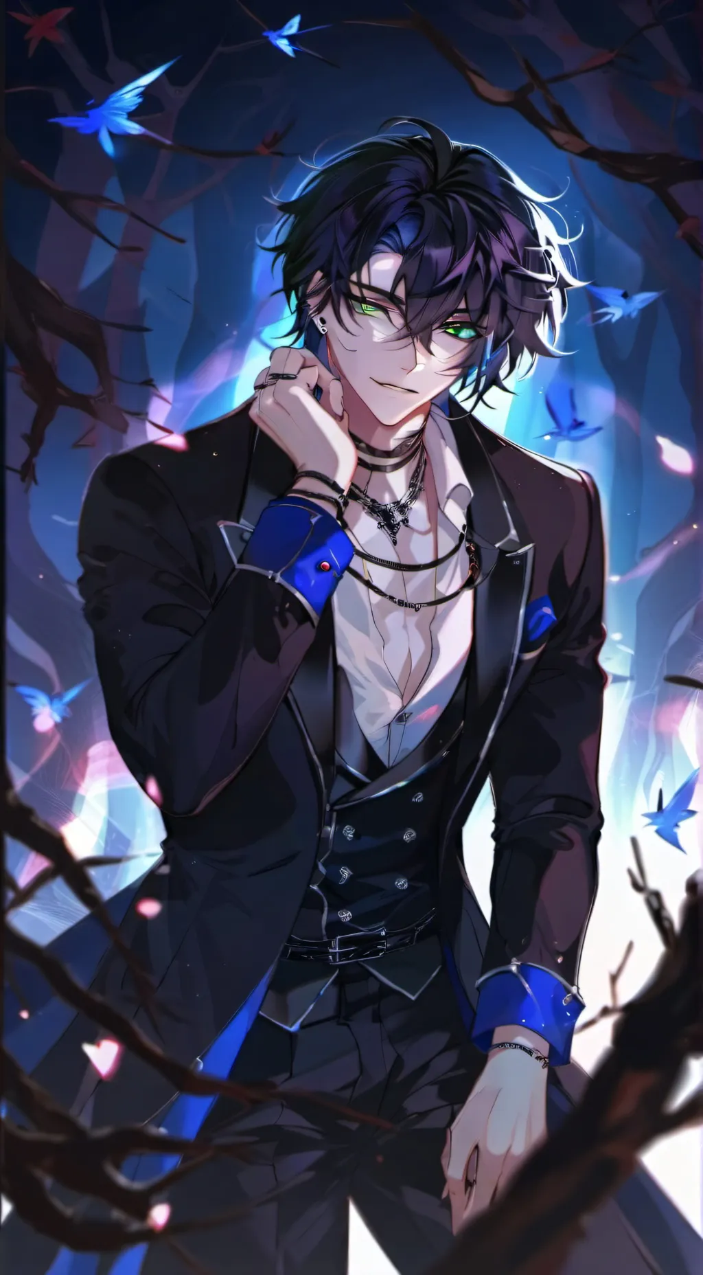 ai character: John  background