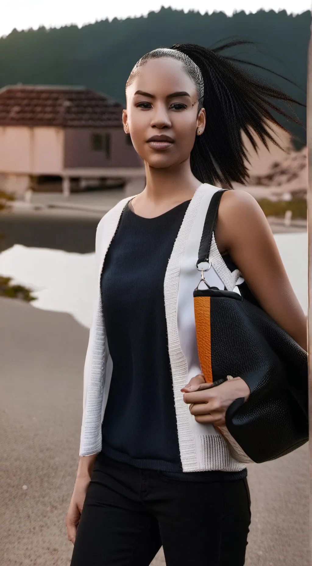 ai character: Palesa  Mark background