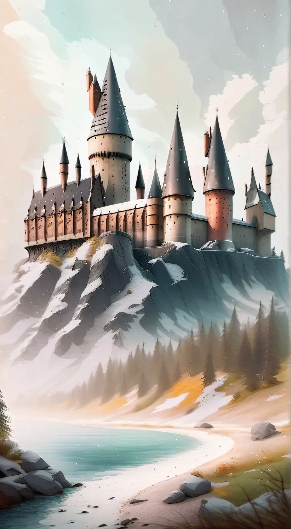 ai character: hogwarts background