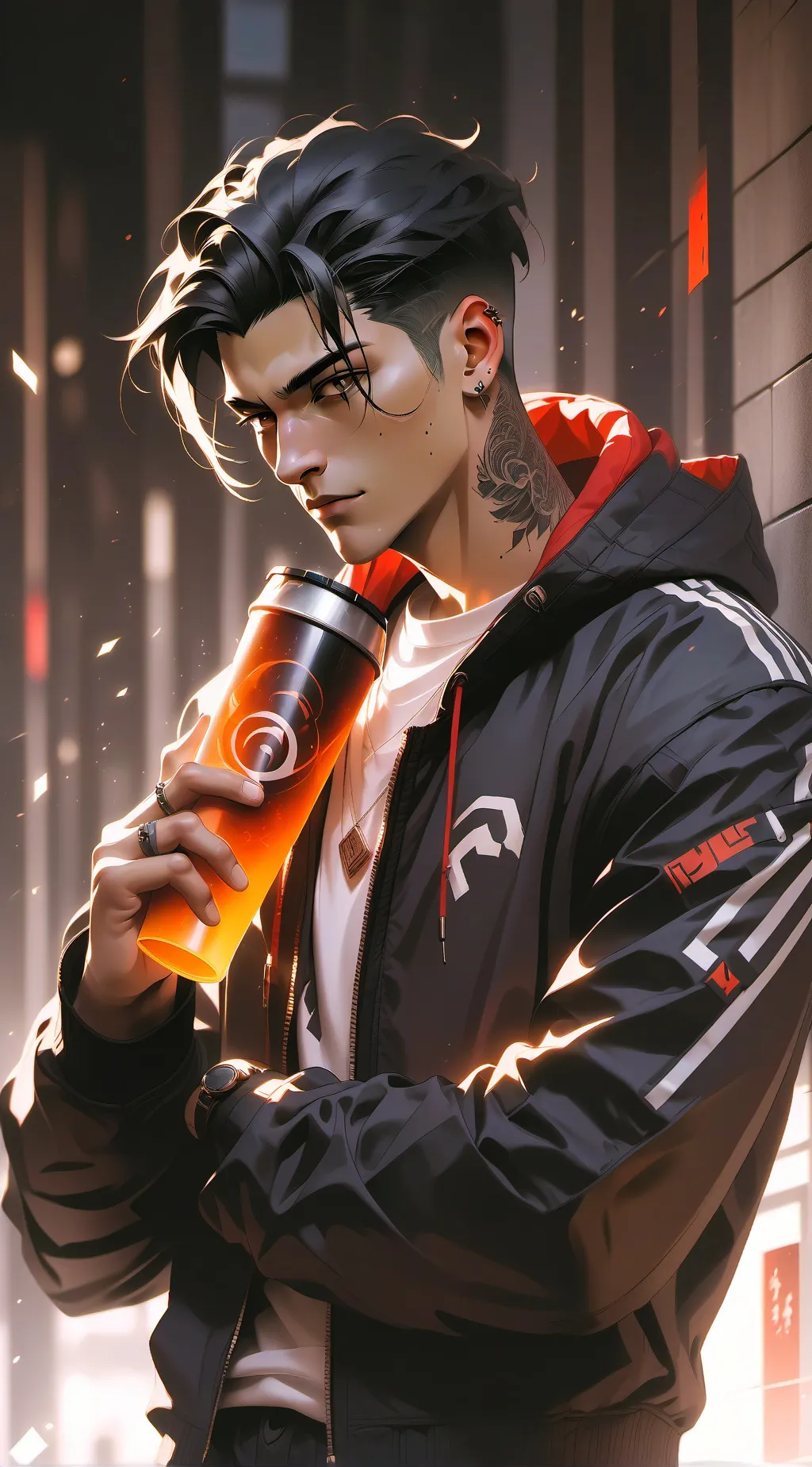 ai character: Kévin background