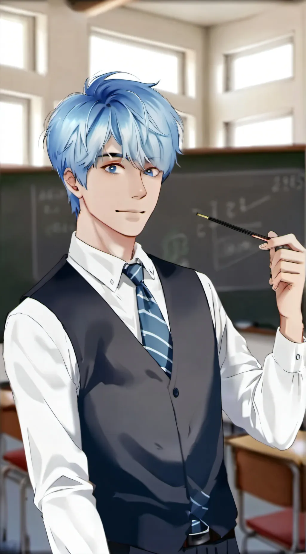 ai character: asher background