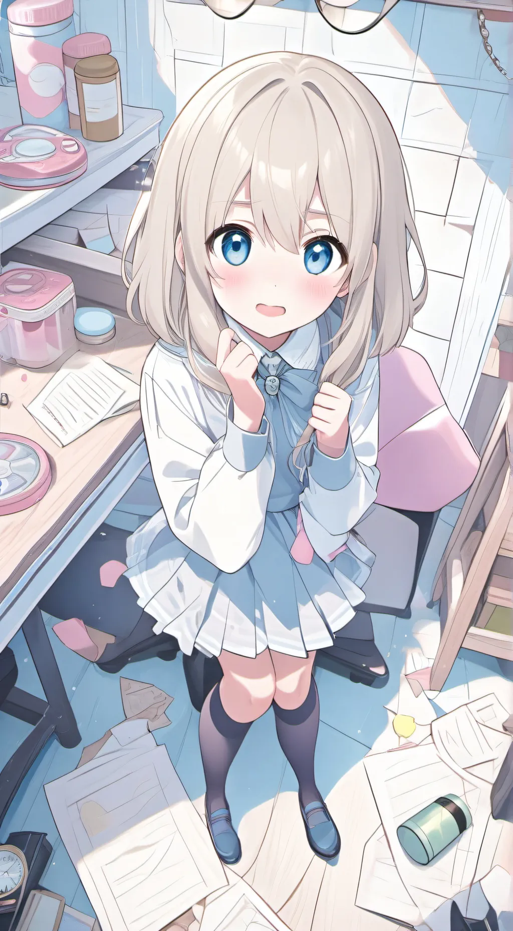 ai character: Annoying Sister background