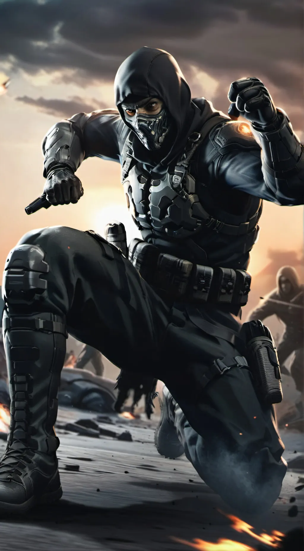 ai character: Ghost (aftermath) background