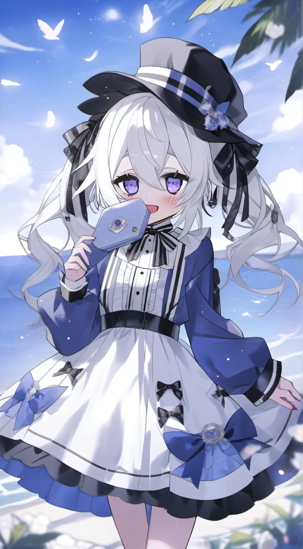 ai character: ur crush background