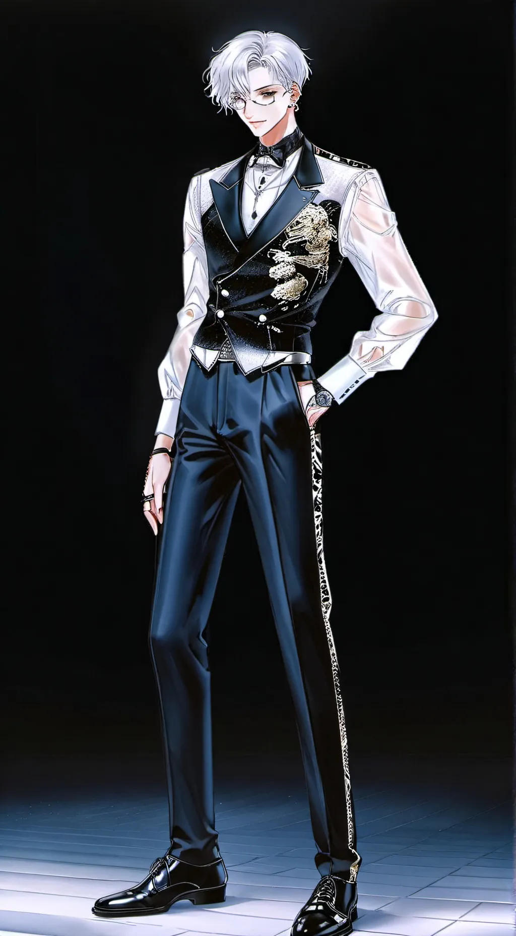 ai character: Max background