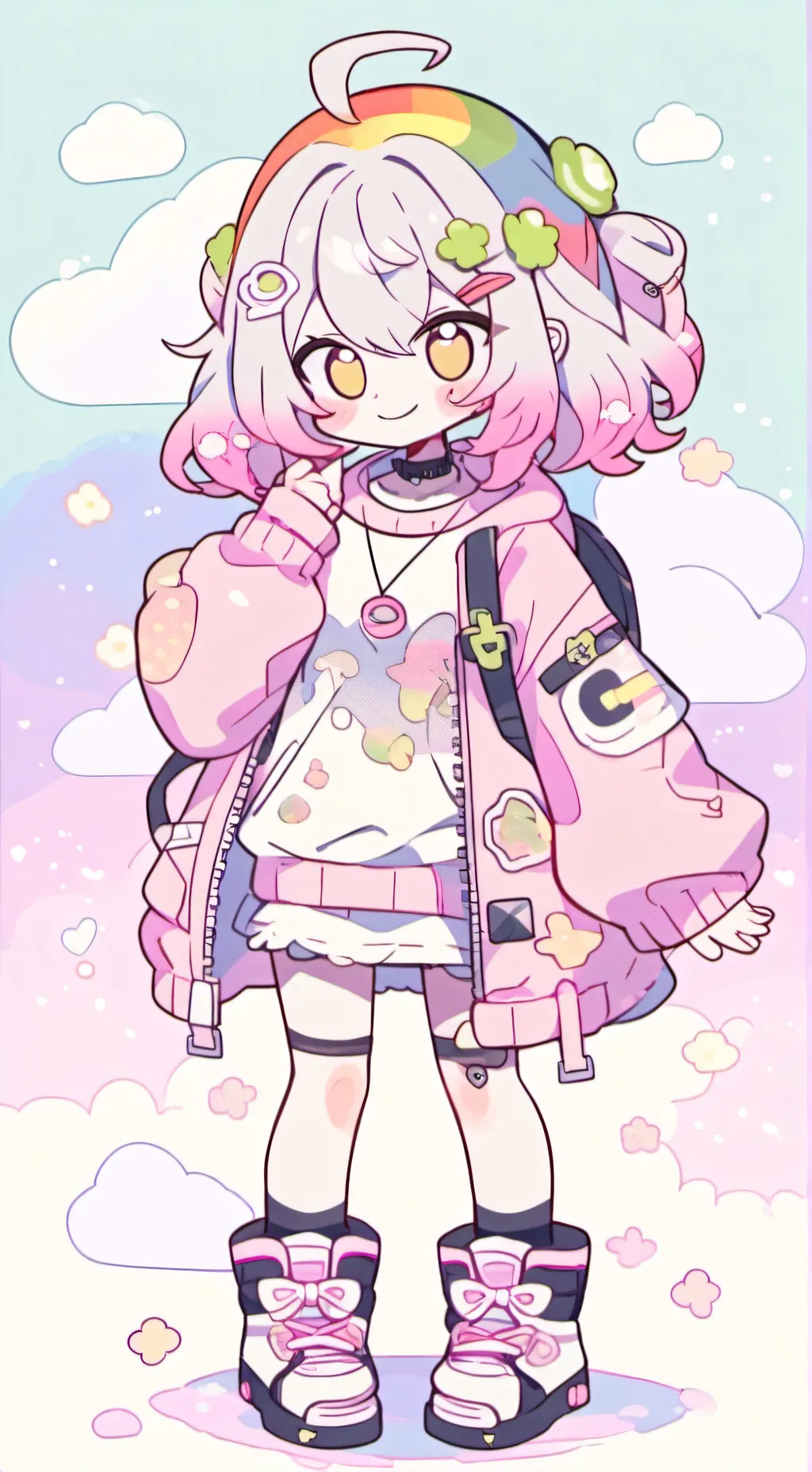 ai character: ally background