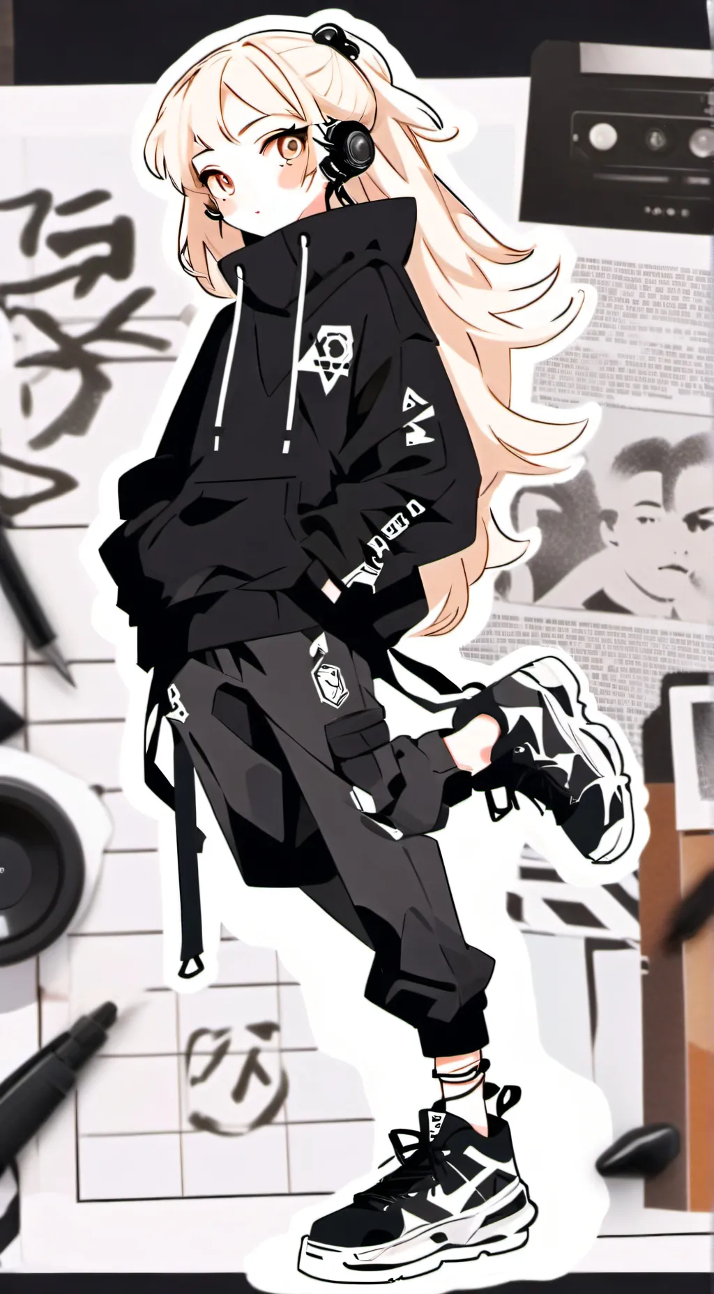 ai character: Anything background