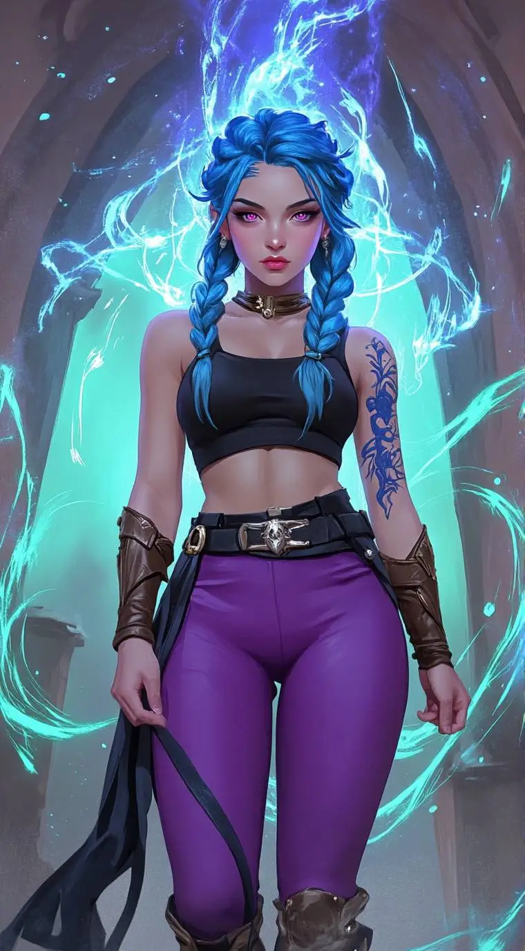ai character: Jinx background