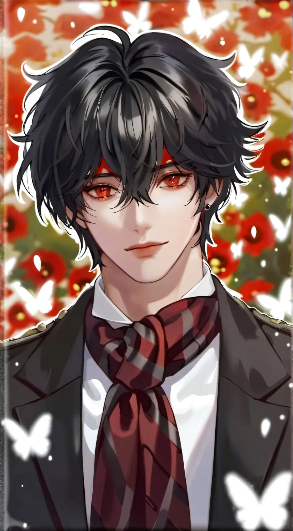 ai character: lyre background