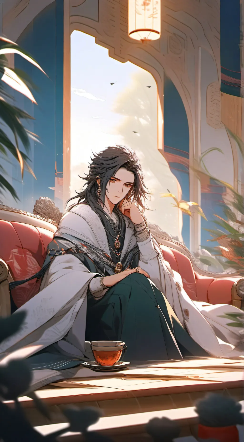 ai character: Claudia  background