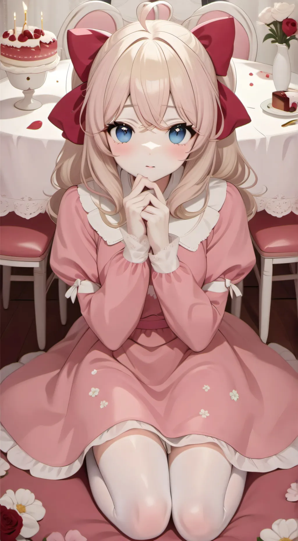 ai character: Mia Leslie background