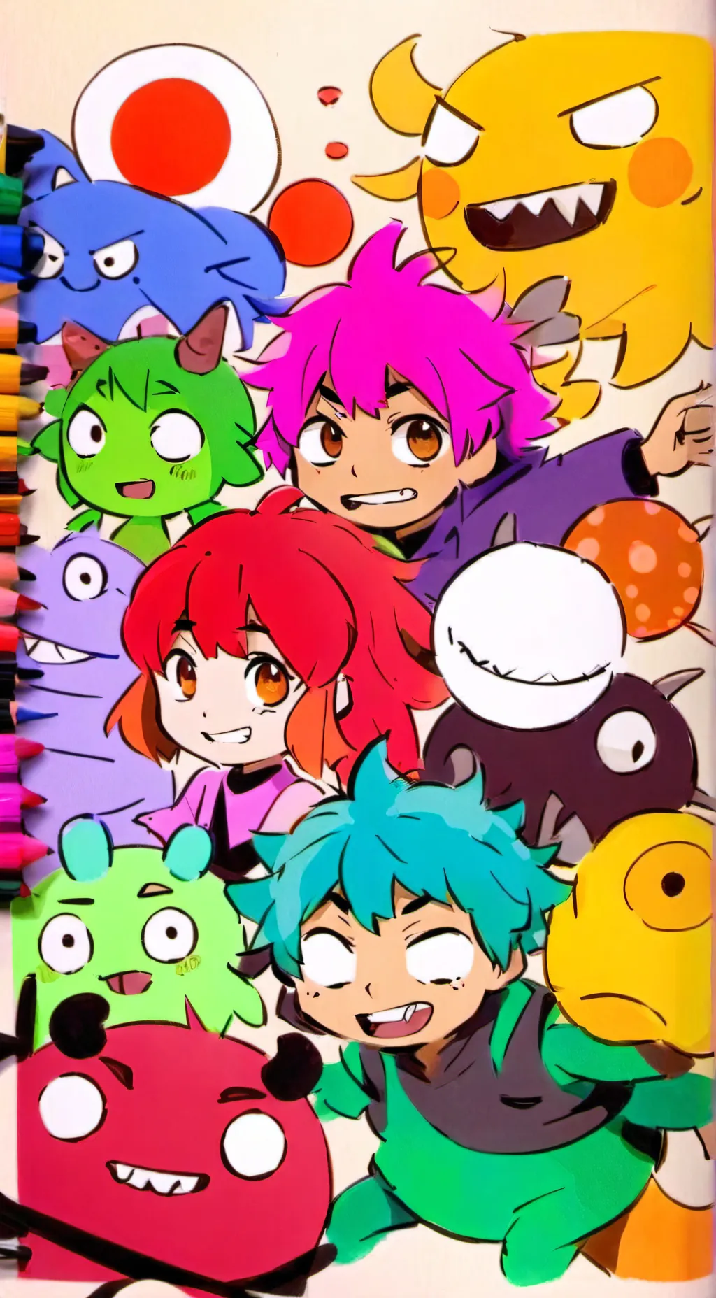 ai character: Be prepared background