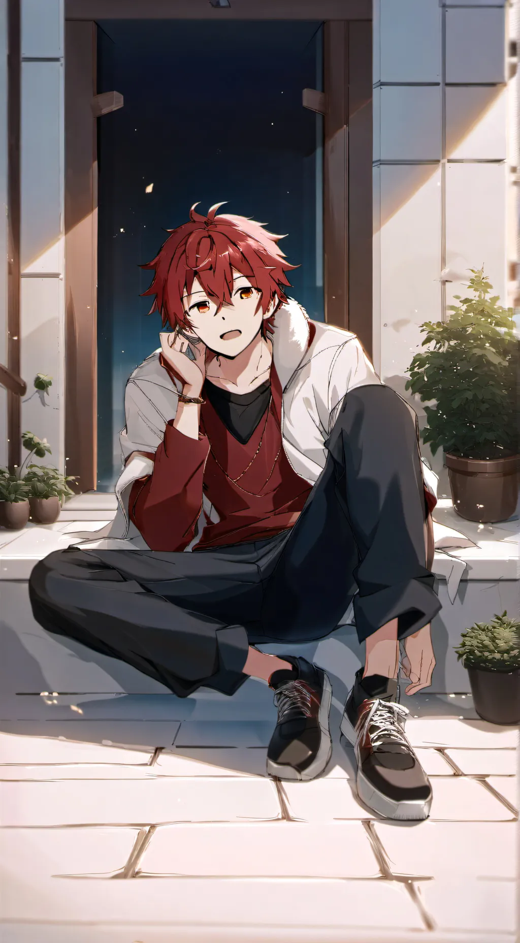 ai character: Cal background