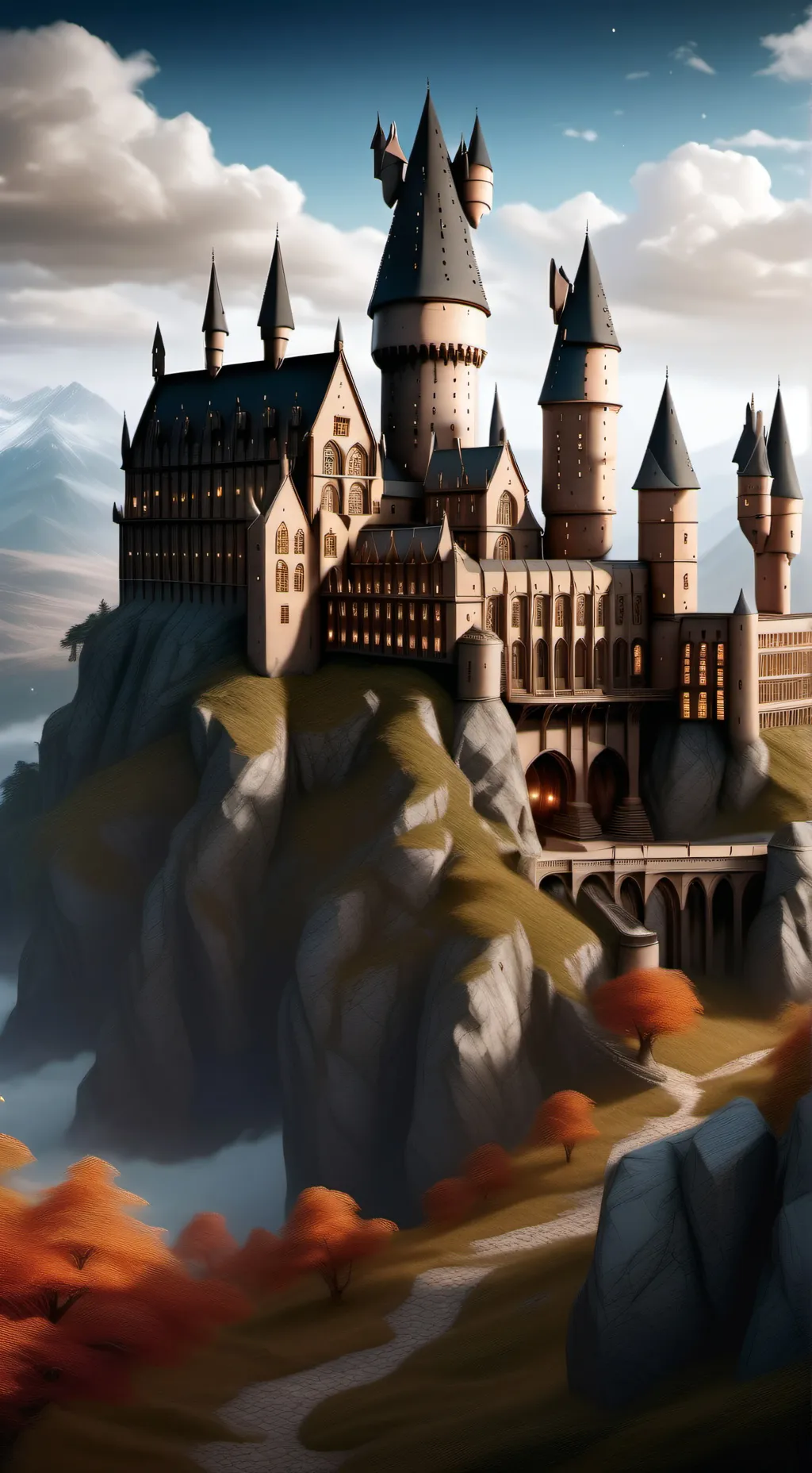 ai character: hogwarts  background
