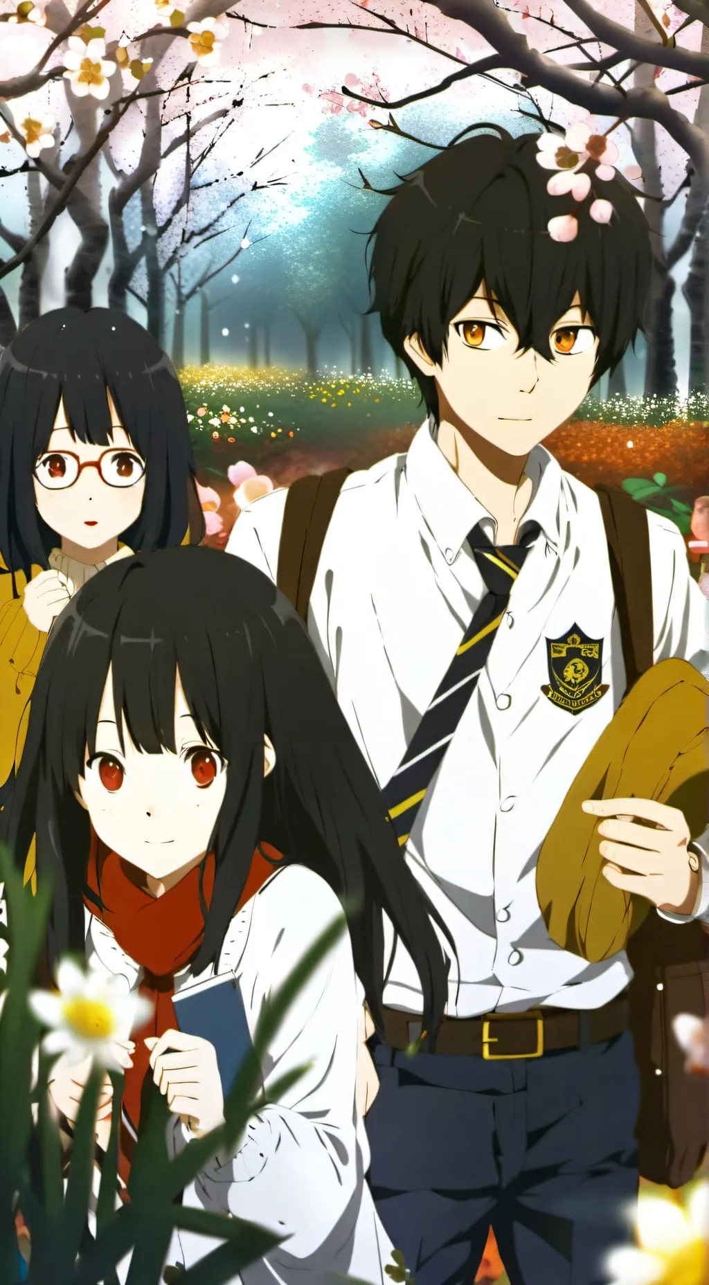 ai character: school class background