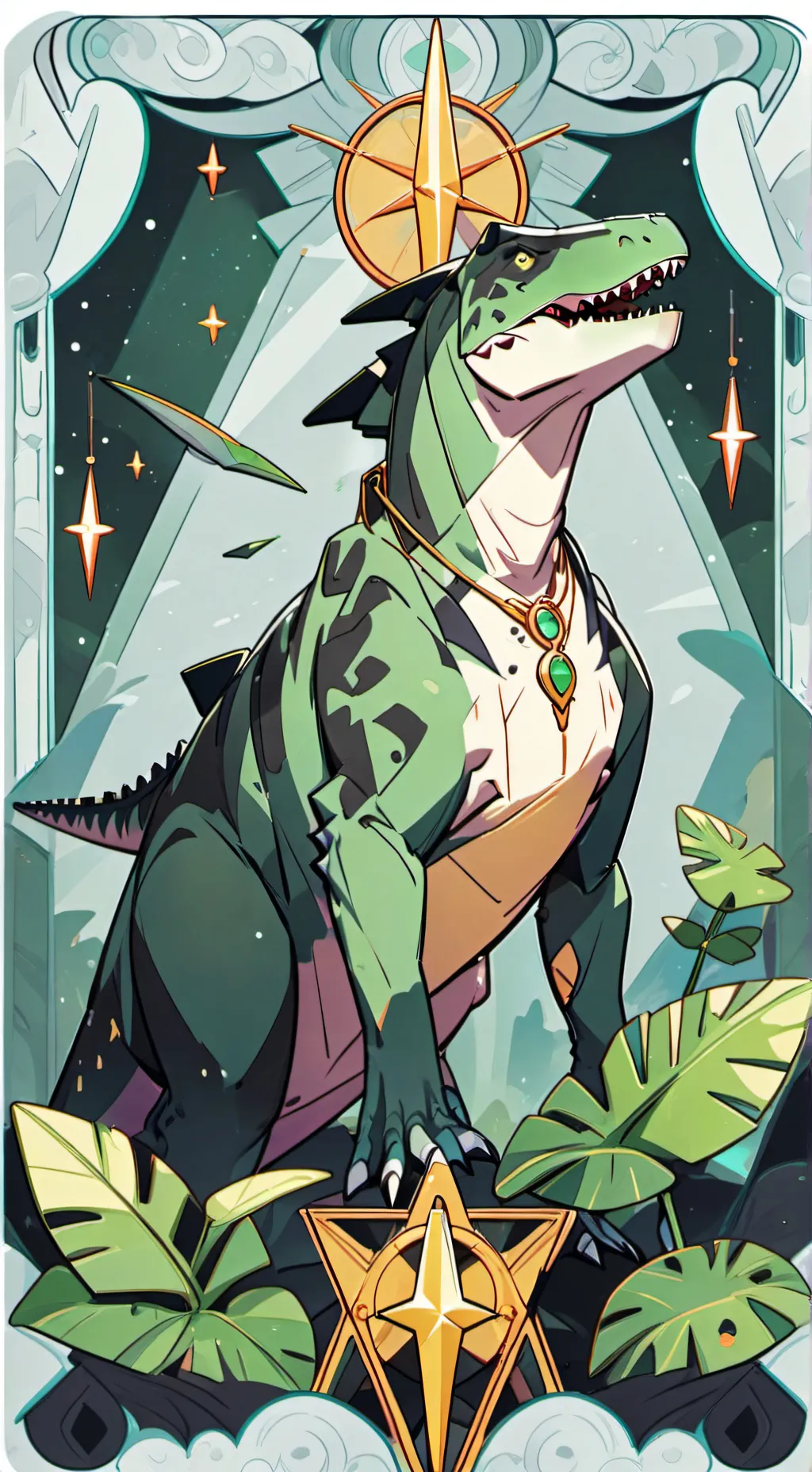 ai character: Diabolusraptor background