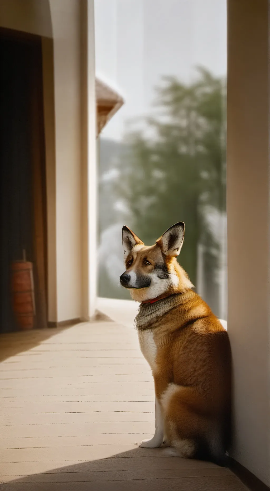 ai character: teacher background