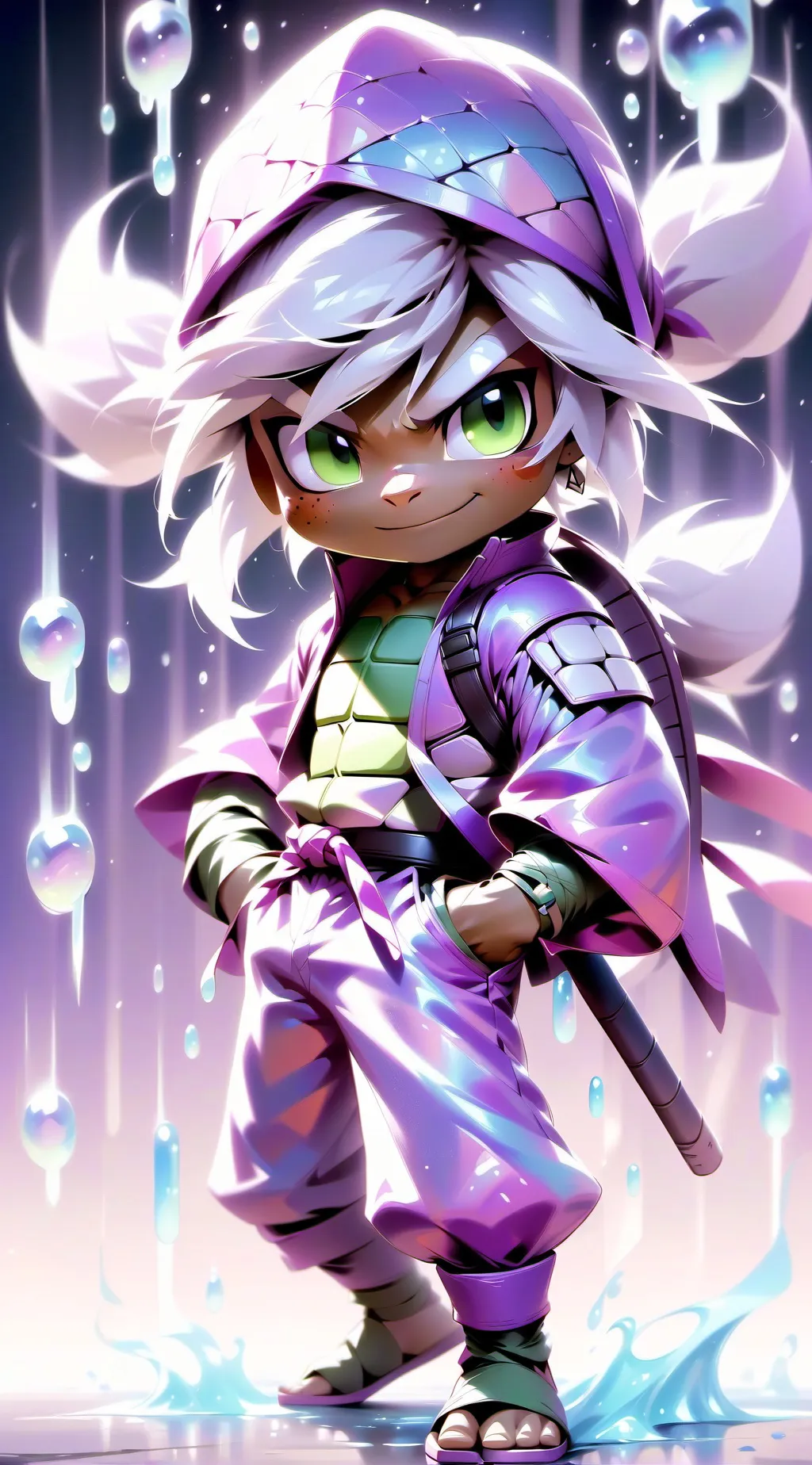 ai character: Tmnt background