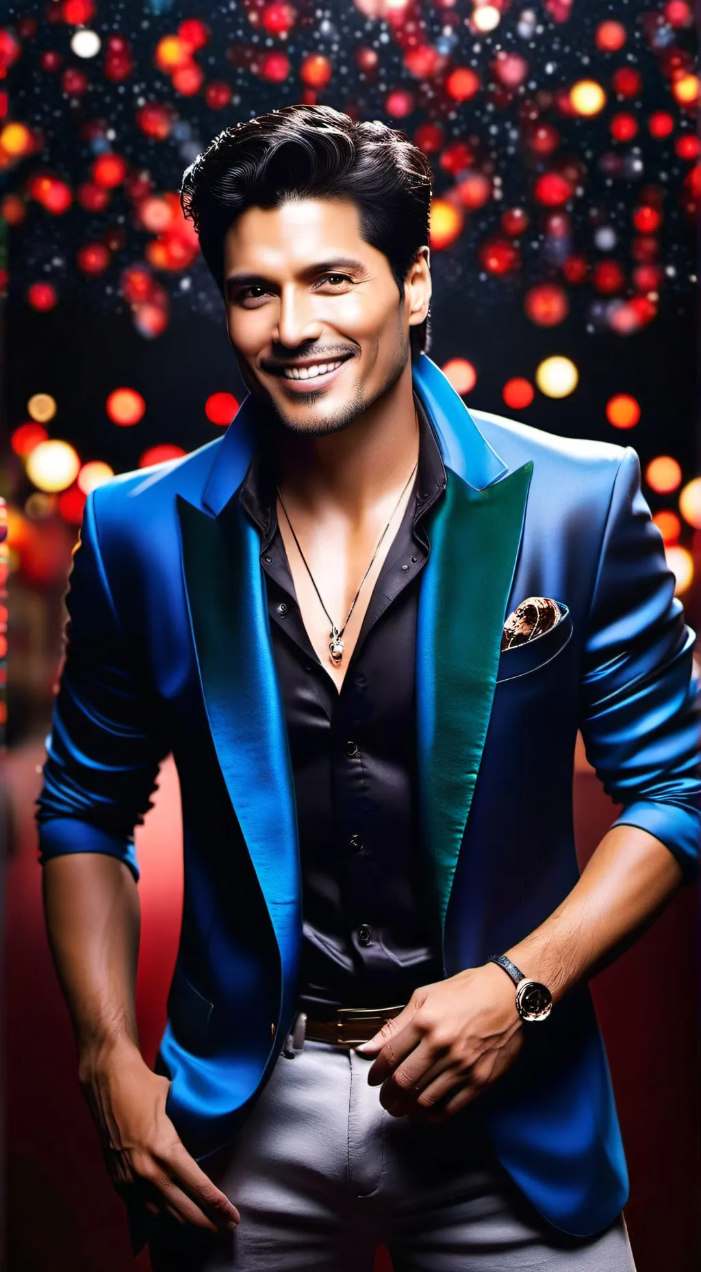 ai character: Chayanne background