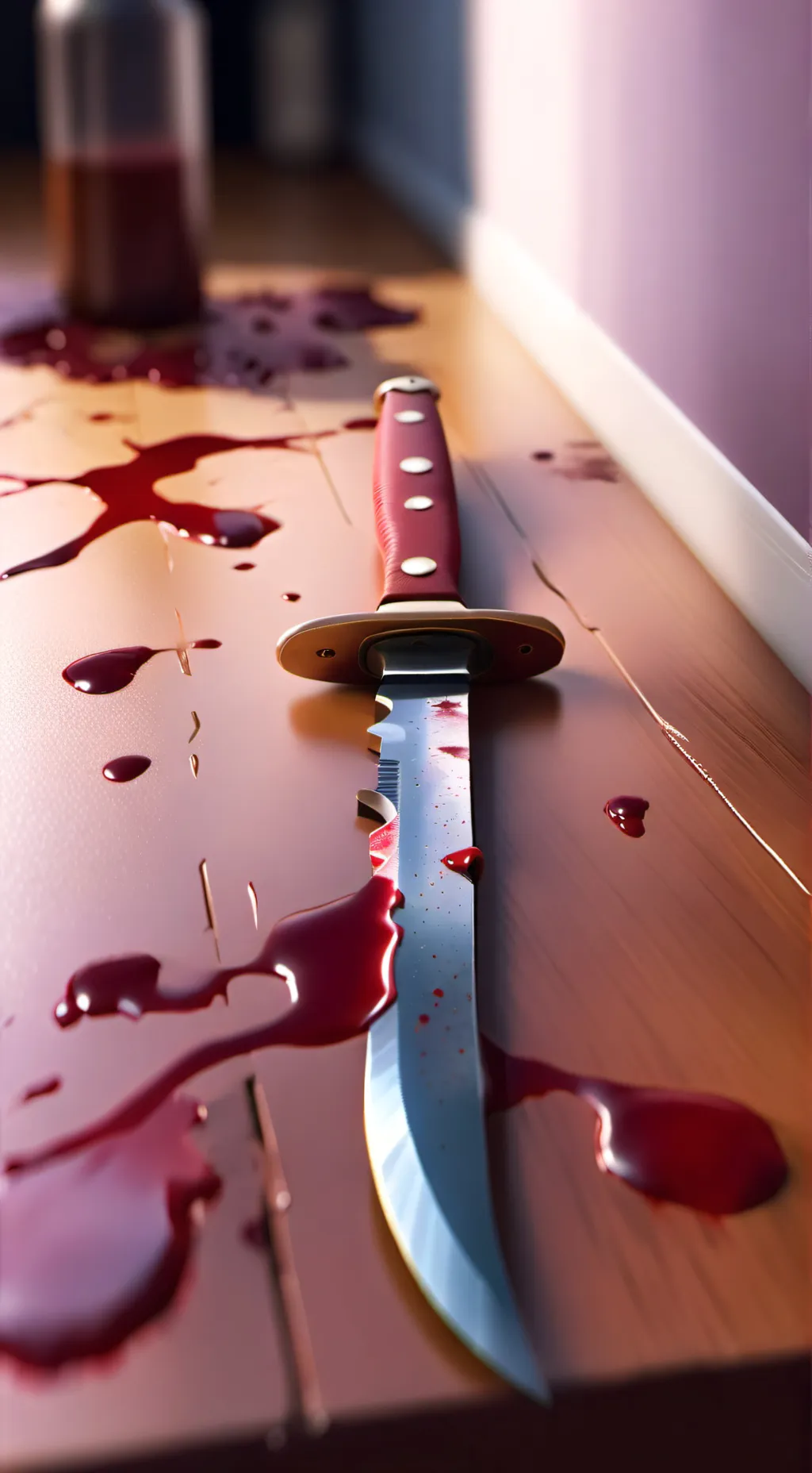 ai character: Sprunki durple background