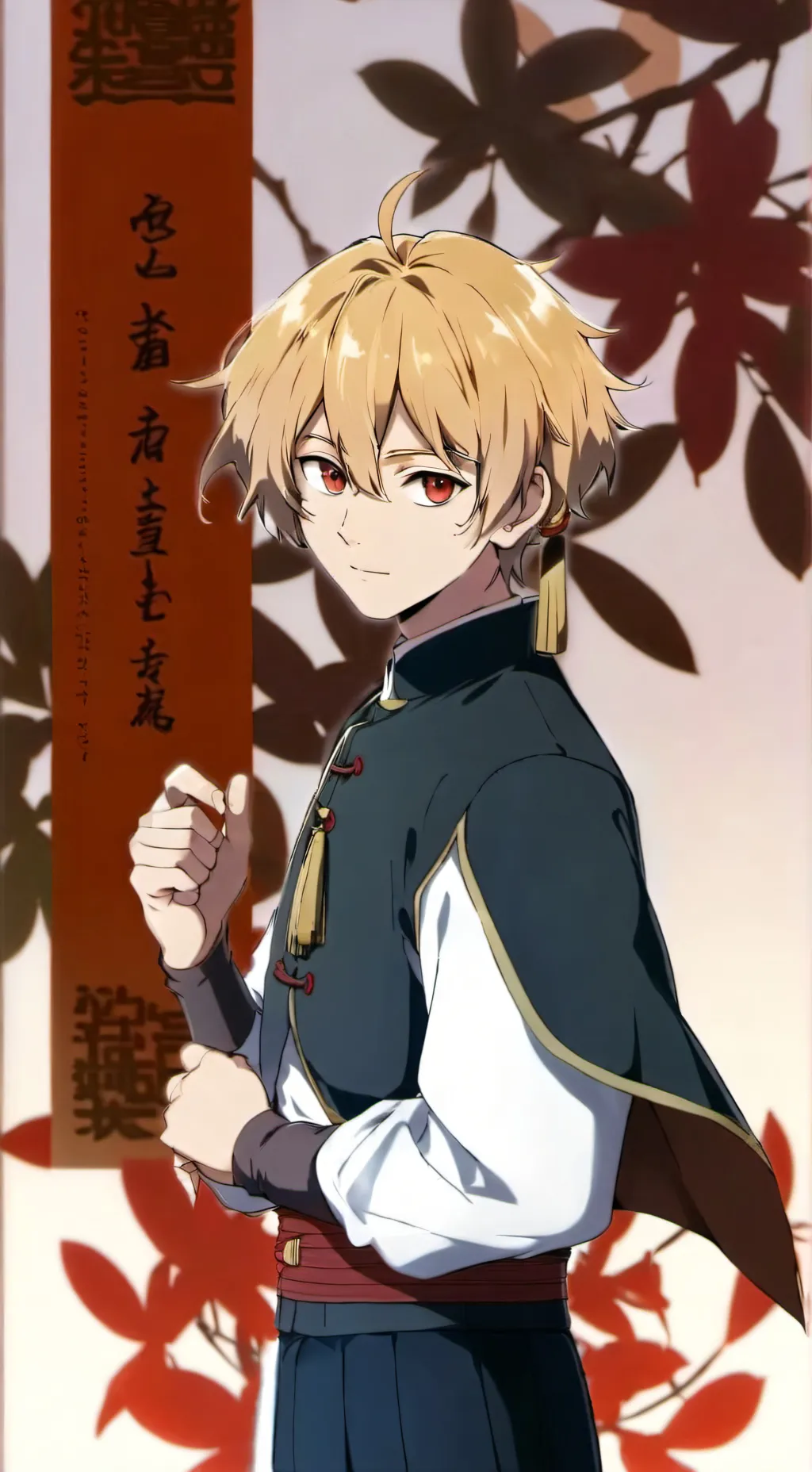 ai character: zenitsu  background