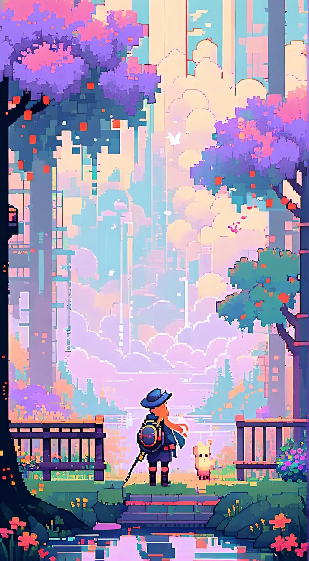 ai character: pretty-blood background