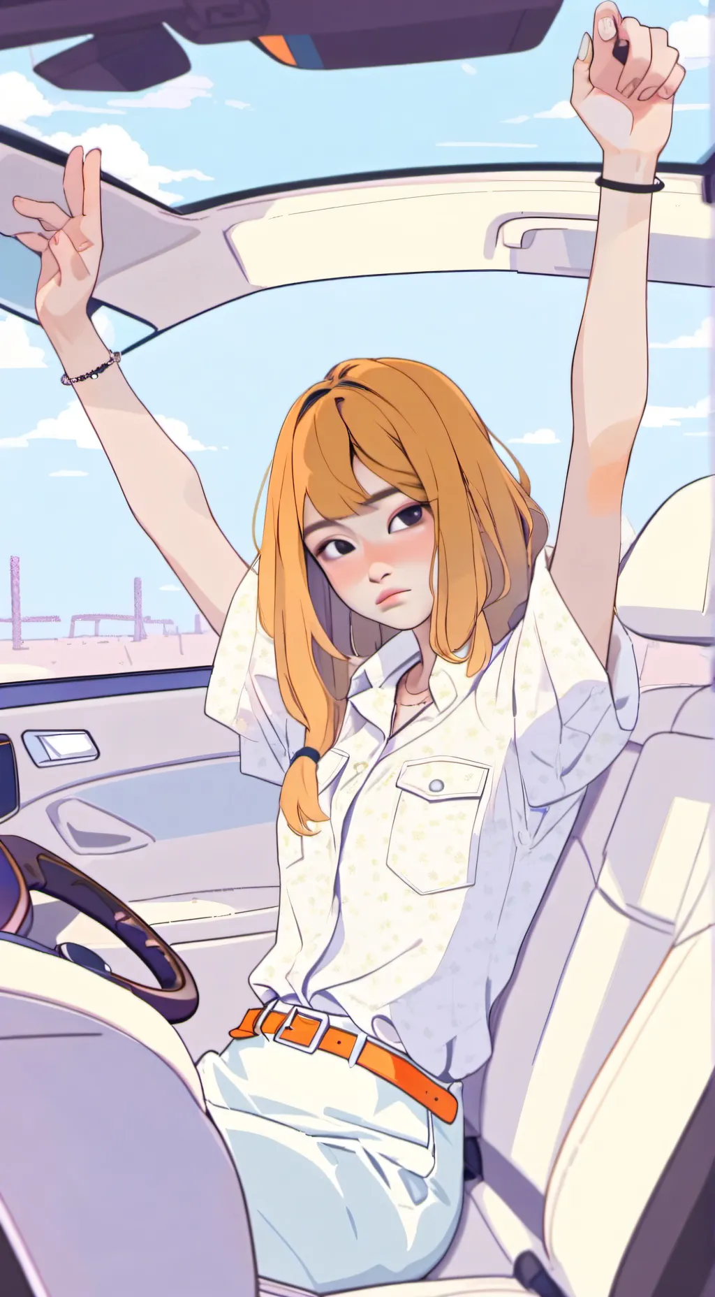 ai character: Kc background