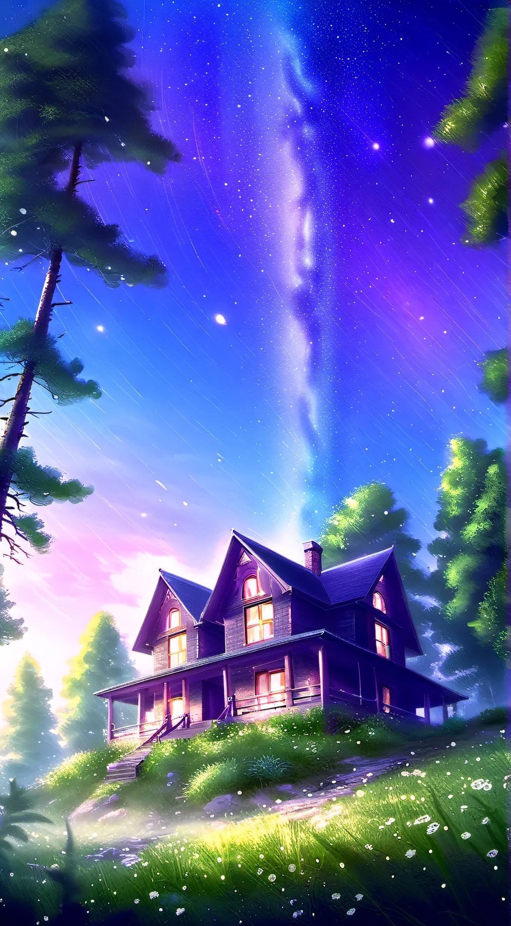 ai character: sad Toodles DW background