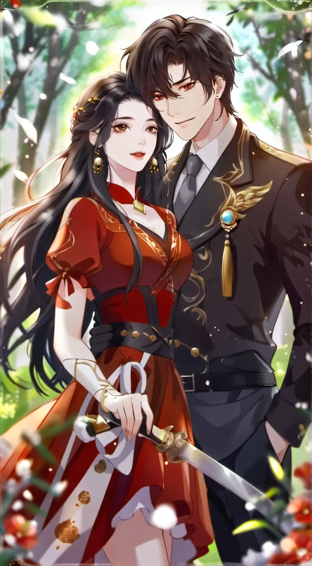 ai character: Alex tu esposo background