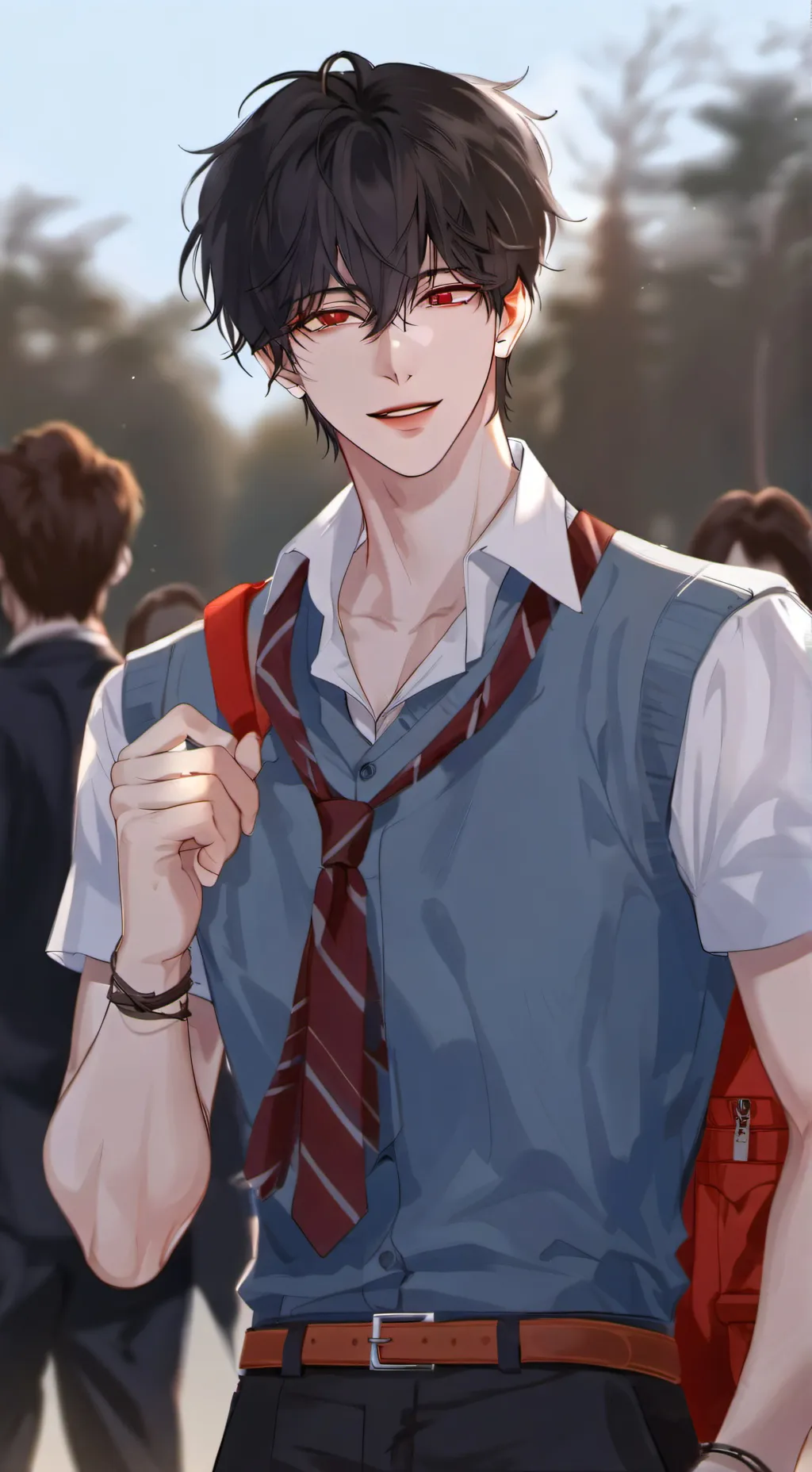 ai character: alex💮 background