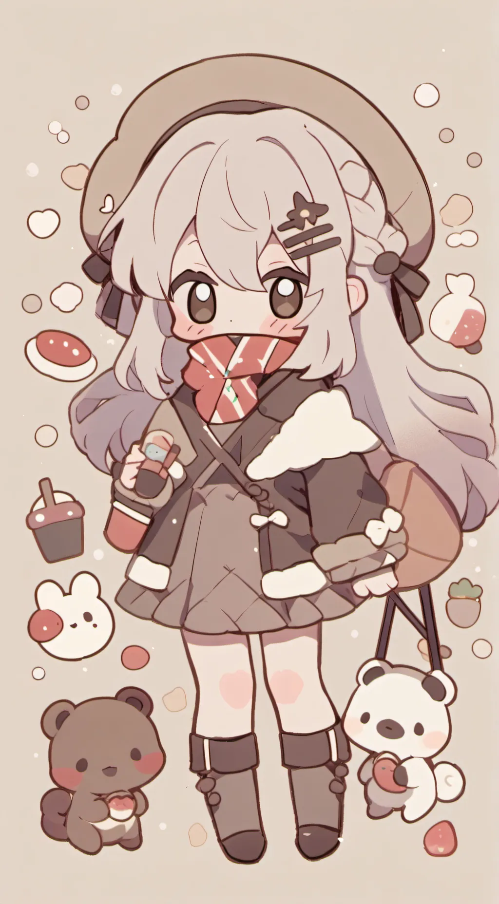 ai character: Katsuki Bakugo background