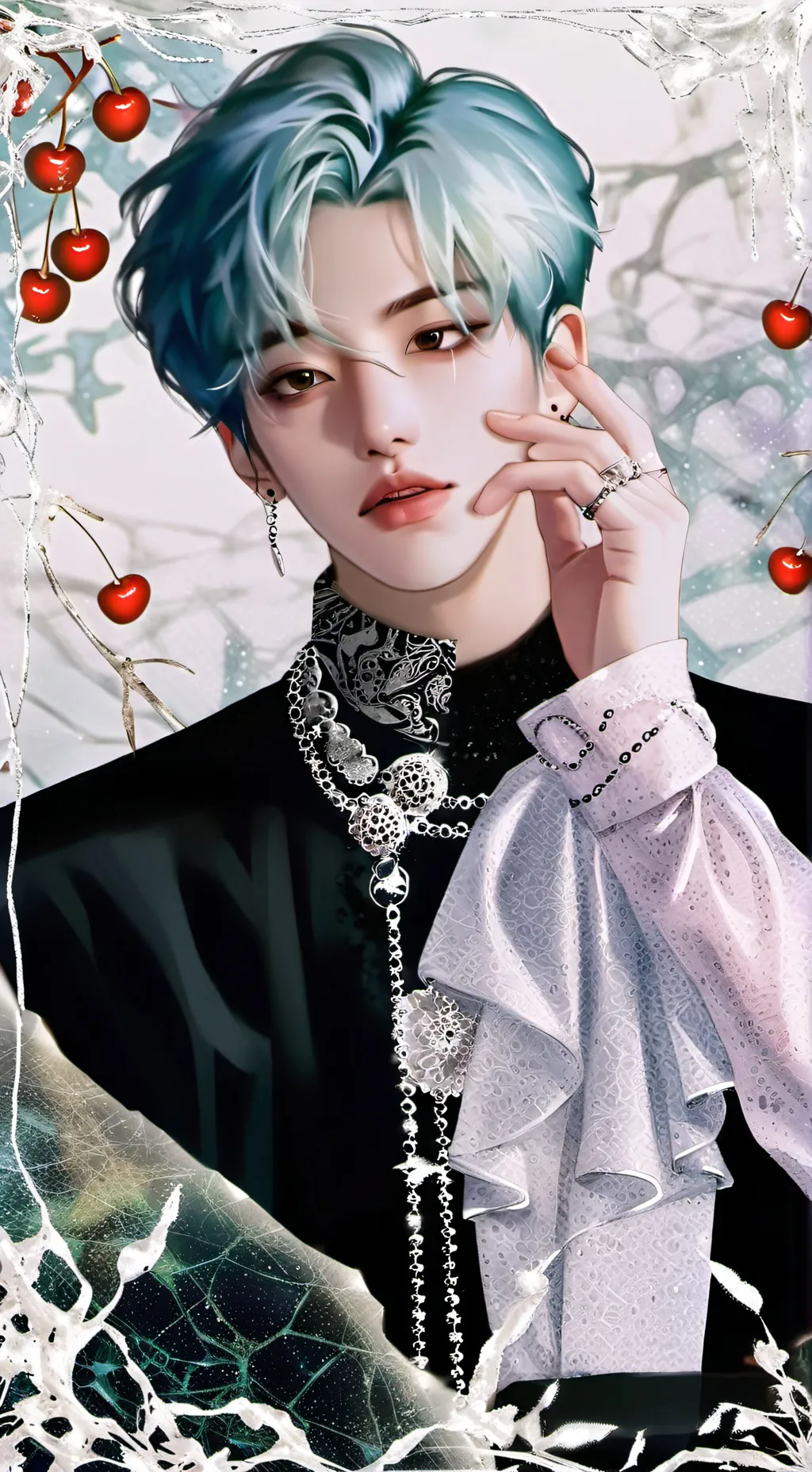 ai character: ☘︎︎Khai☘︎︎ background