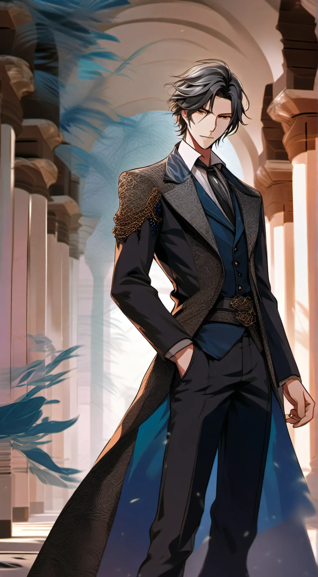 ai character: Ethan Vale background