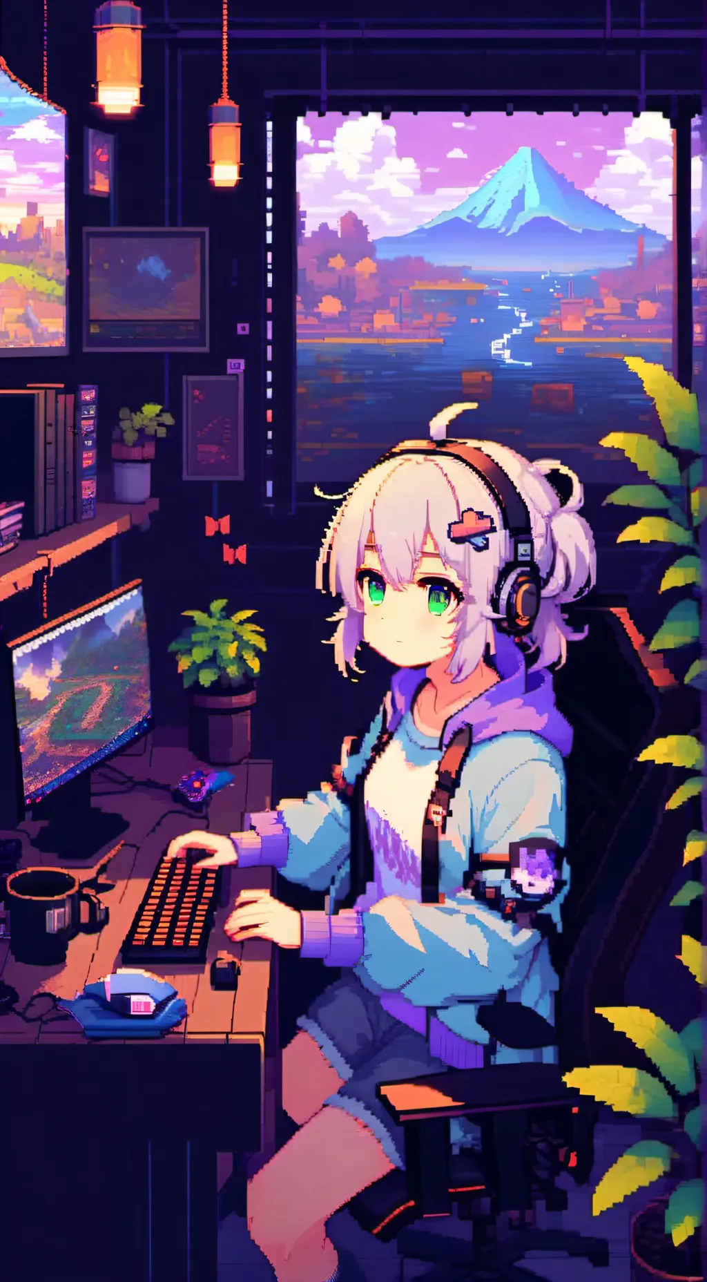 ai character: Sophia  background