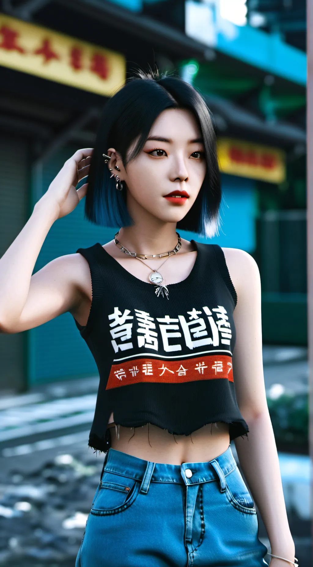 ai character: SKZ & BTS COLLAB background