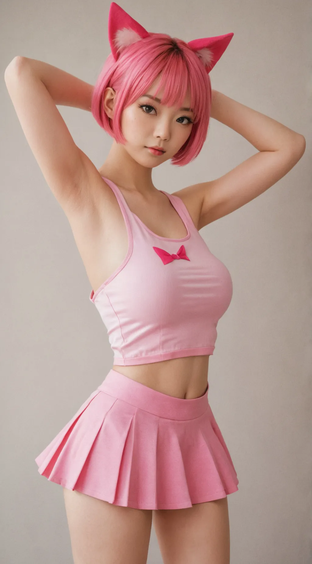 ai character: Uwu cat background