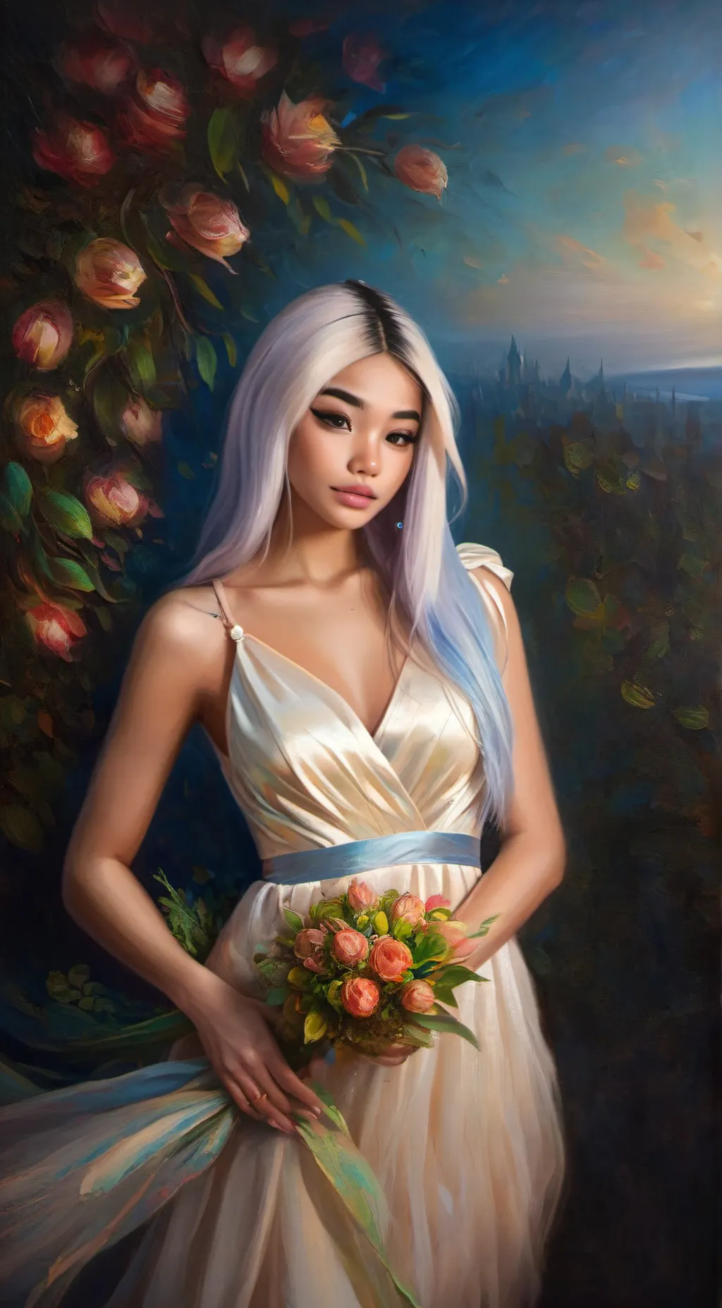 ai character: Paz background