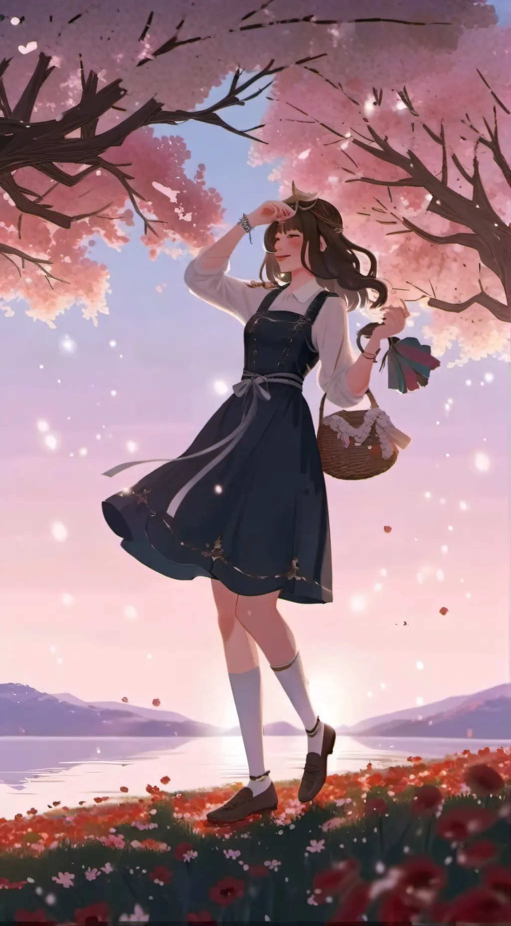 ai character: Sandy background