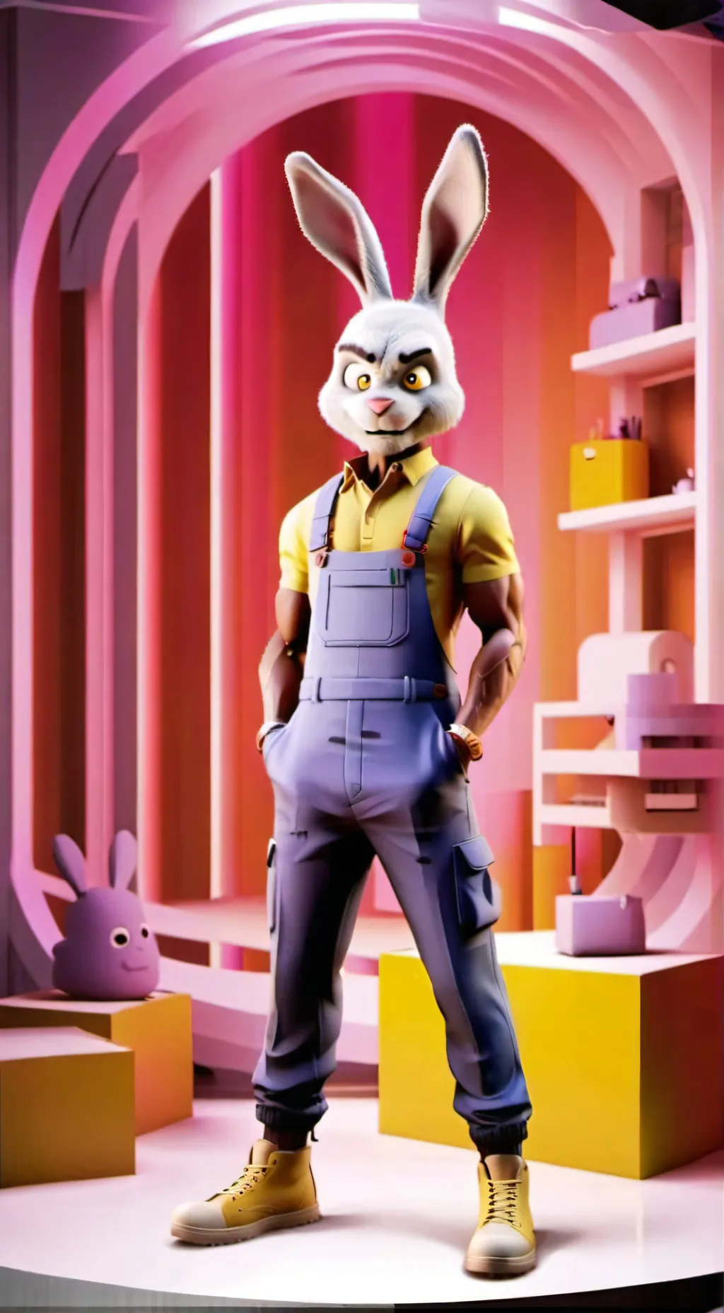 ai character: Jax background