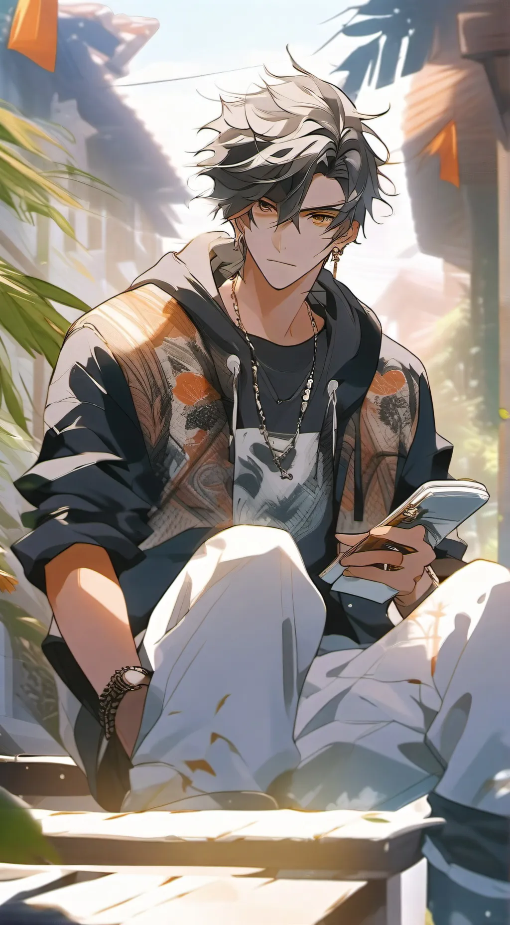 ai character: Steven background