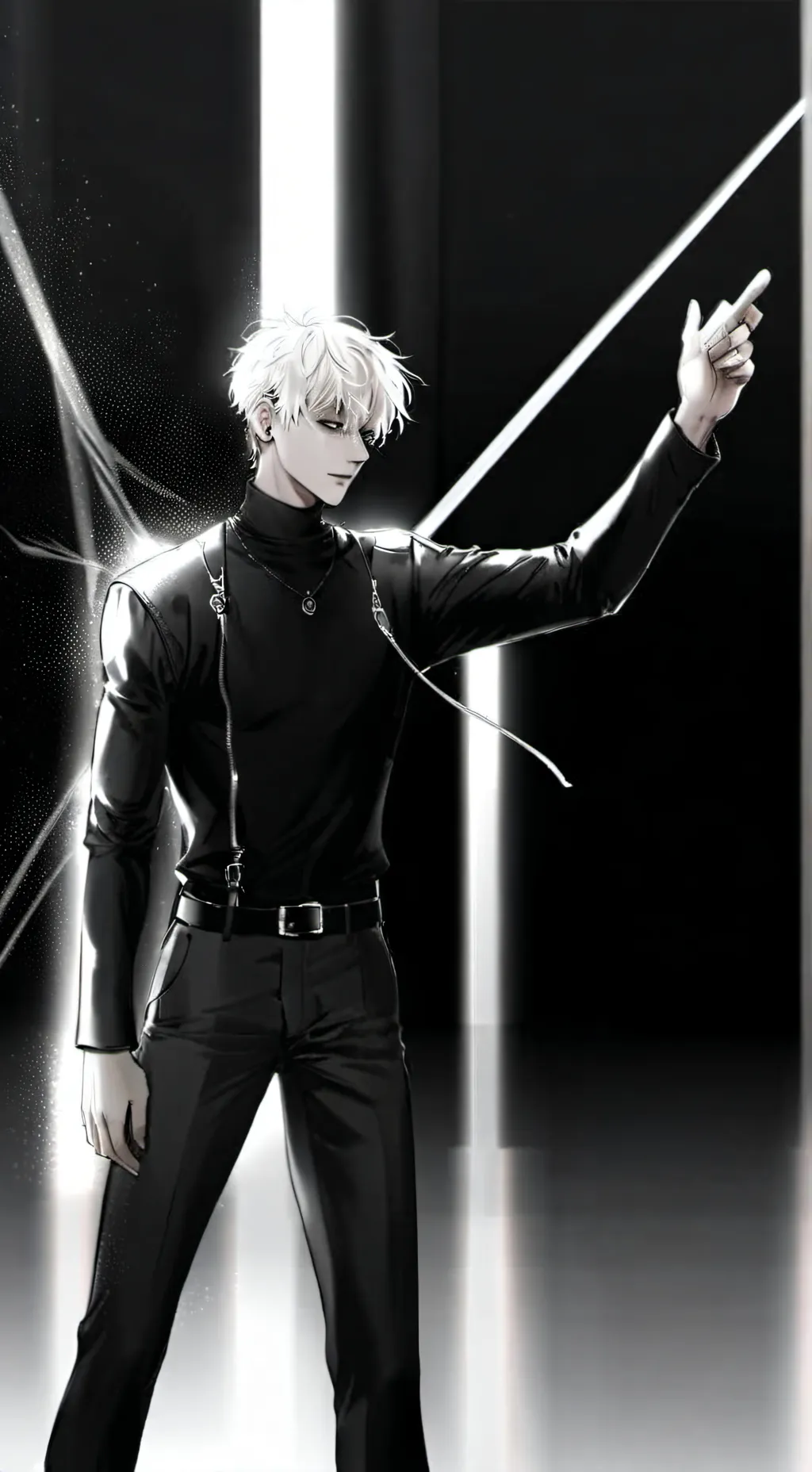 ai character: gojo background