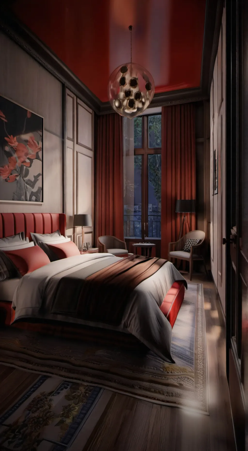 ai character: raph × Casey  background