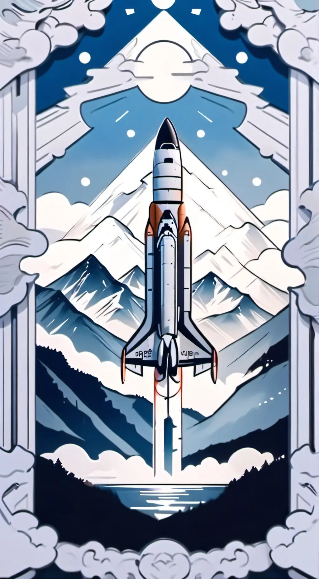 ai character: 737  background