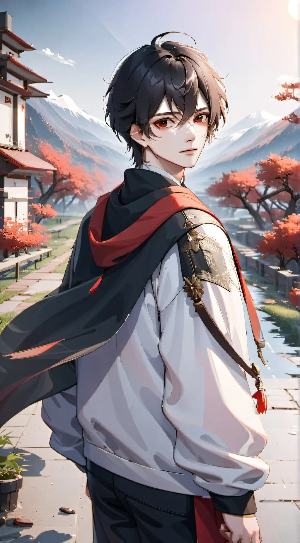 ai character: FINZ 🌟 background