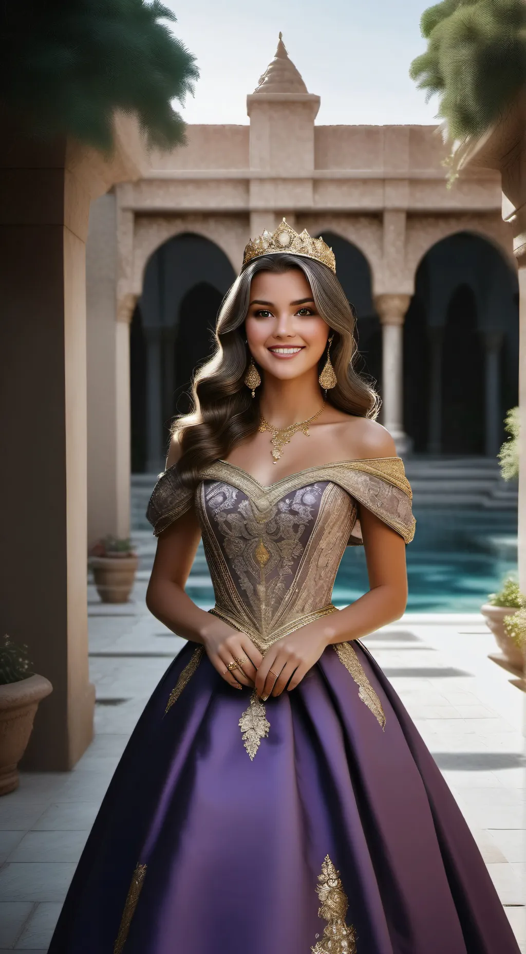 ai character: Queen Matilda background